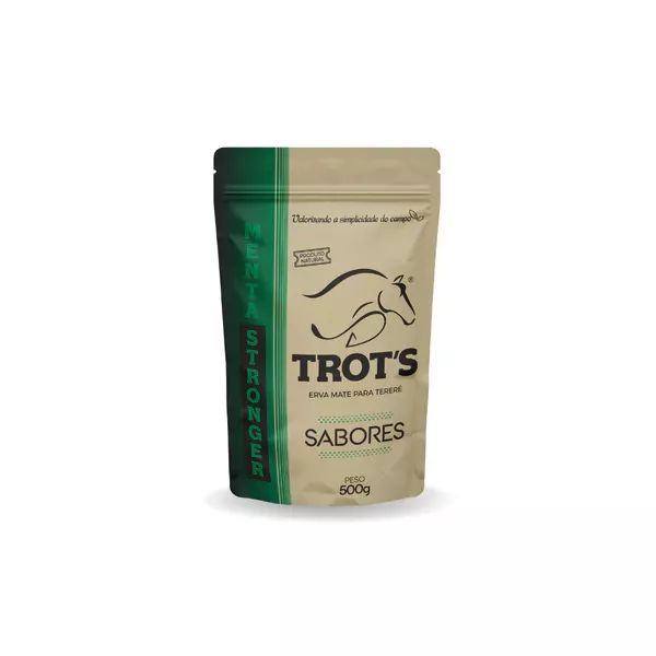 Erva Mate Para Tereré Menta Black Teras Kings 500g