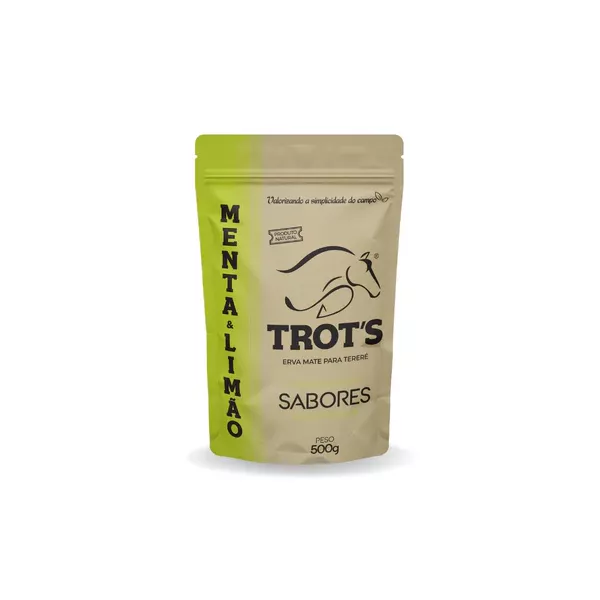 Erva Mate Para Tereré Menta Black Teras Kings 500g