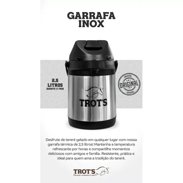 Garrafa para Tereré C/ Bomba