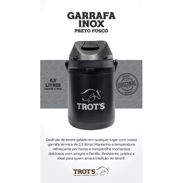 Garrafa para Tereré C/ Bomba