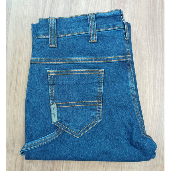 Calça Jeans Infantil Masculina Gold Kids Azul Escura King Farm 6306