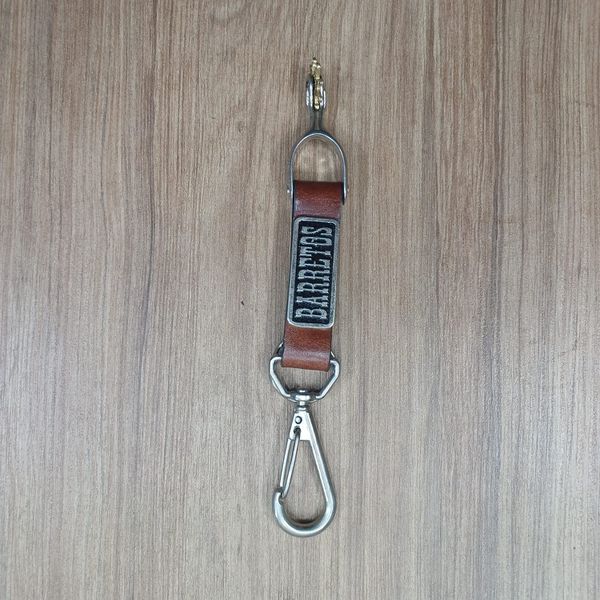 Porta Celular em Couro Entalhado 