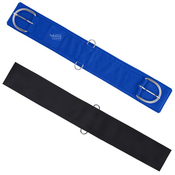 Barrigueira Neoprene Estreita Sport Equine Azul Royal 4556