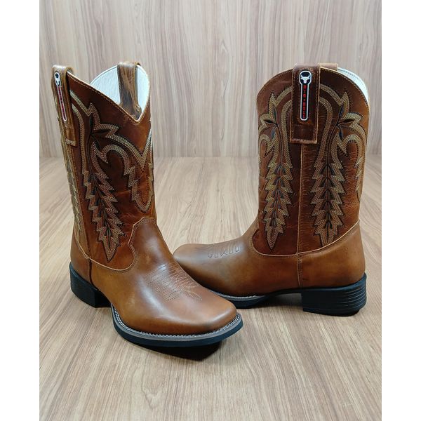 Bota Big Bull Texana Fossil/Tabaco
