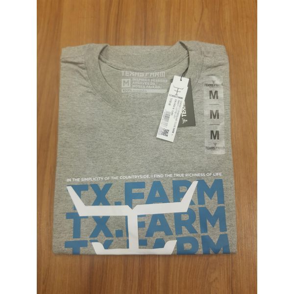 Camiseta Masculina Texas Farm Cm 417 - 7636