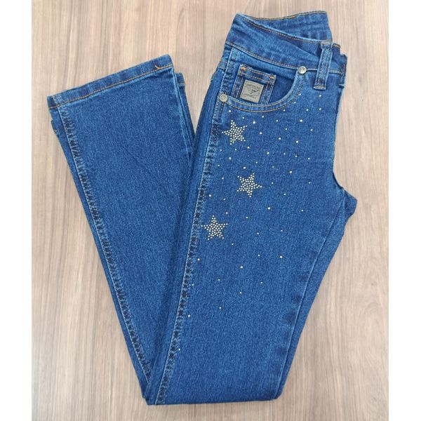 Calça jeans Infantil American Country feminina 799 8820