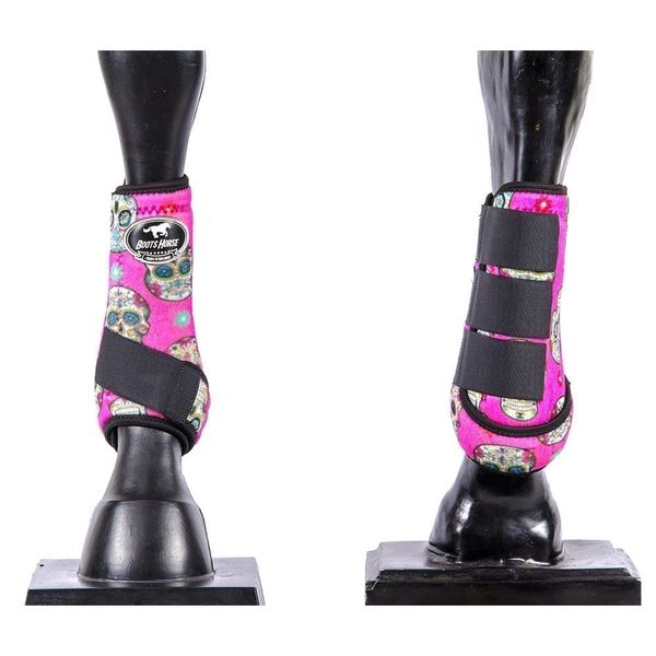 Boleteira Dianteira Estampada Boots Horse 4505