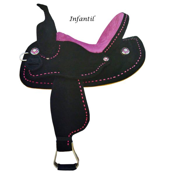 Sela de Tambor Infantil em Neoprene Letícia Country 