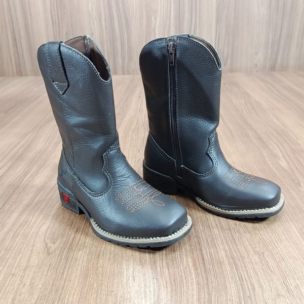 Bota Big Bull Masculina Texana Marrom Café Mamute