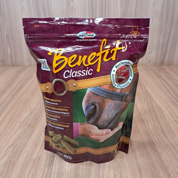 Benefit Petisco Biscoito Para Cavalos 450 Gramas Supra