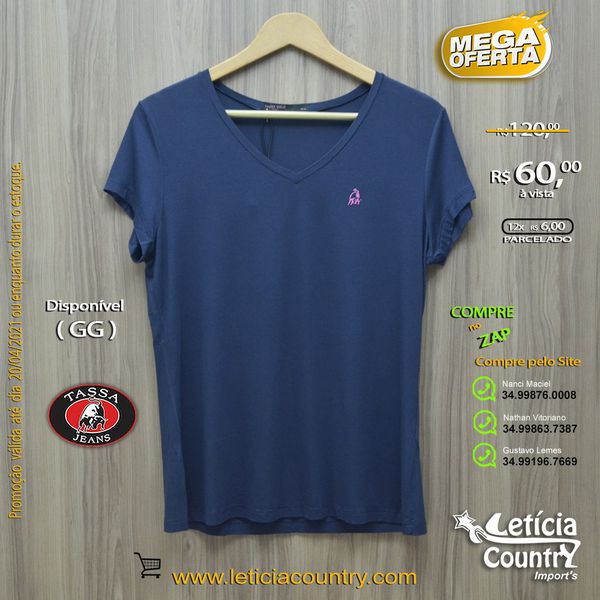 T Shirt Tassa Feminina