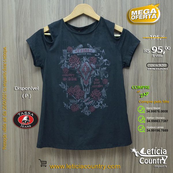 T Shirt Tassa Feminina 