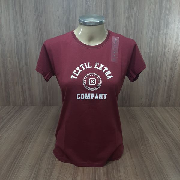 Camiseta TXC Custom MC Bordado 50049 - Bordo 7169