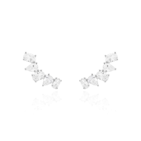 Brinco Earcuff Pingo Oval