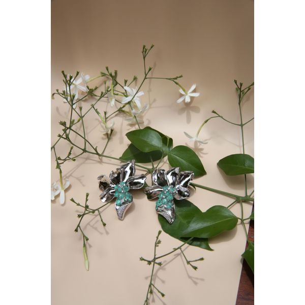 Brinco Orquídea