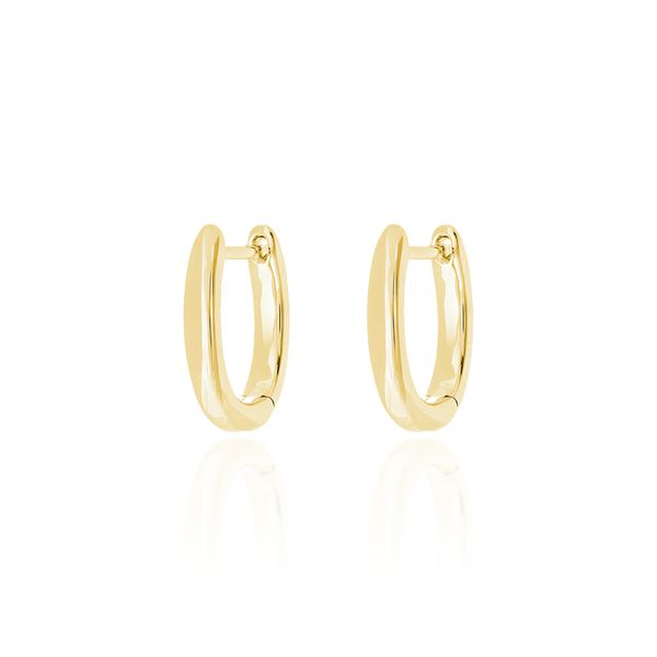 Brinco Argola ovalada 