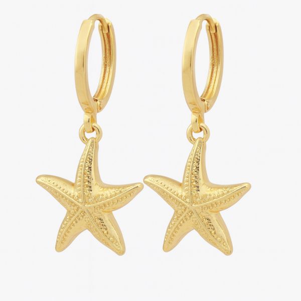 Brinco Argola estrela 