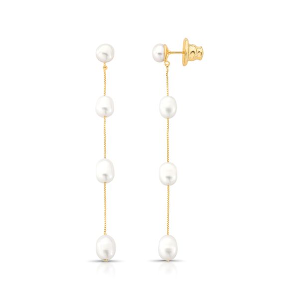 Brinco Five Pearls