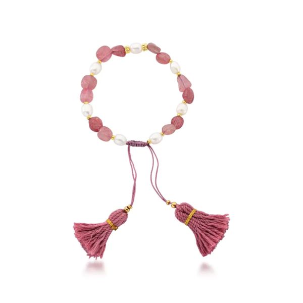 Pulseira Boho Rose ajustável