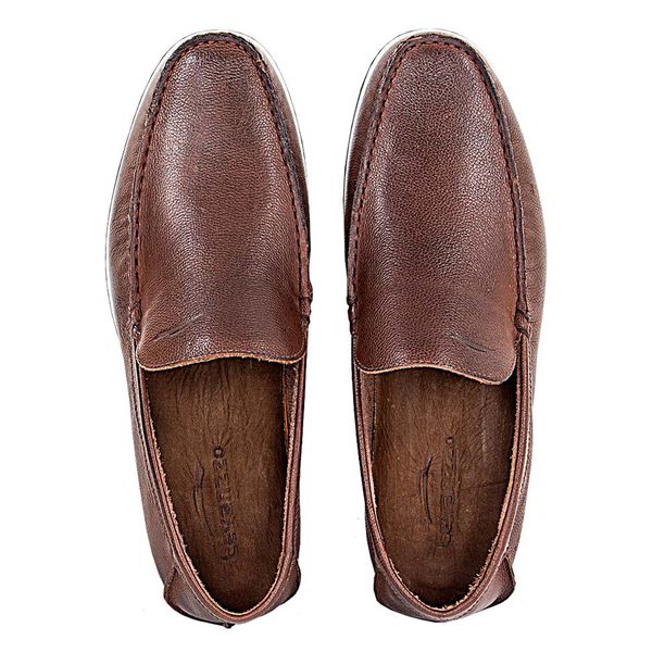 Mocassim Alef Levanzzo Napa Canada Castanho | LEVANZZO