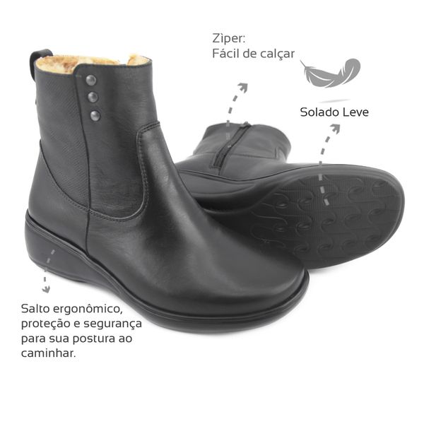 Bota de Cano Alto Donna - Sapatos