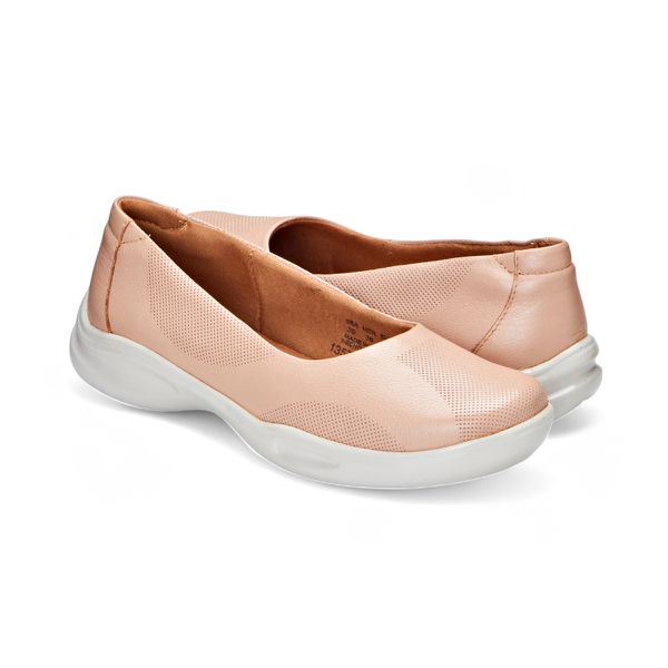 Sapatilha Feminina Confortável Nude Levecomfort 