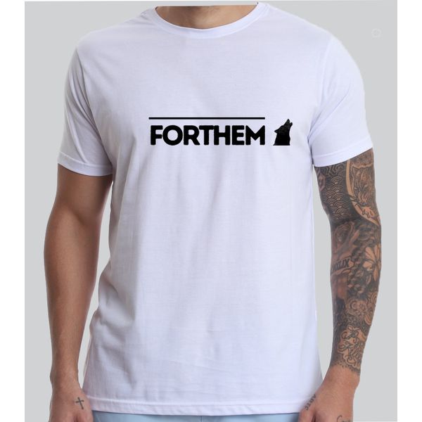 Camiseta Forthem Wolf Logo Lobo