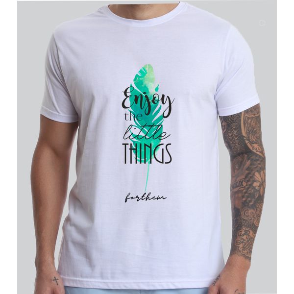 Camiseta Branca Forthem Wolf Things