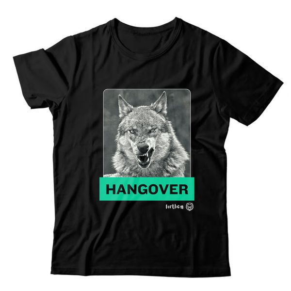 Camiseta Preta Forthem Wolf Ressaca