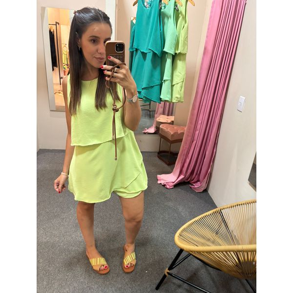 Macaquinho Sara Verde Lima