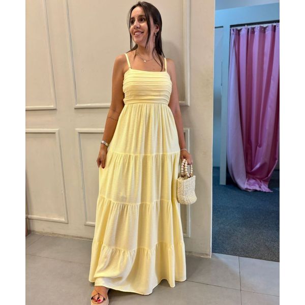 Vestido Anne Amarelo