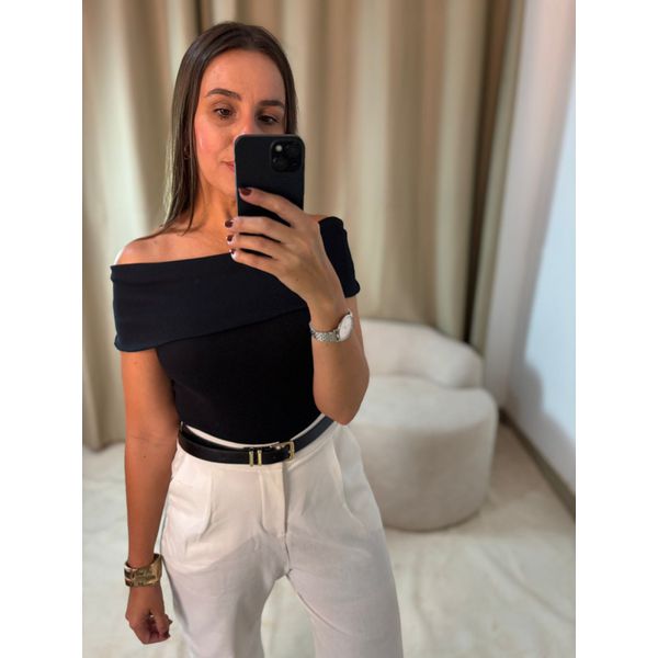 Ciganinha Canelada Preto