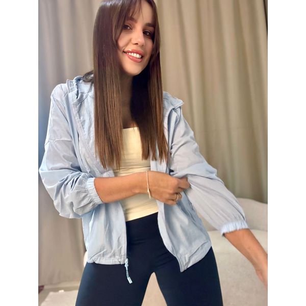 Corta Vento Azul