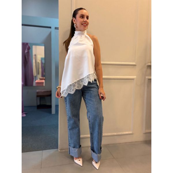 Blusa Renda Off