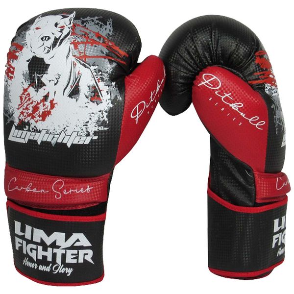  Luva muay thai/ Boxe Lima Fighter Pitbull3