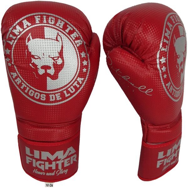  Luva muay thai/ Boxe Lima Fighter Pitbull 
