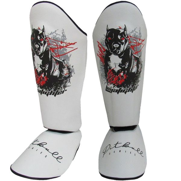 Protetor de Canela Muay Thai 30 mm Pitbull 