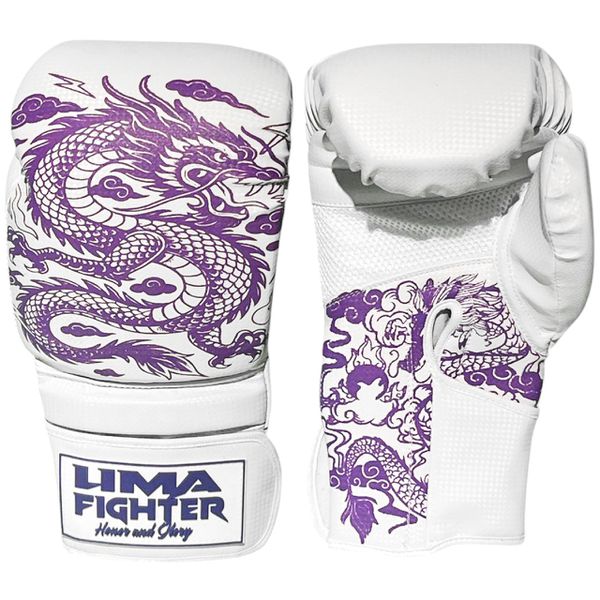  Luva muay thai/ Boxe Dragão ROXO