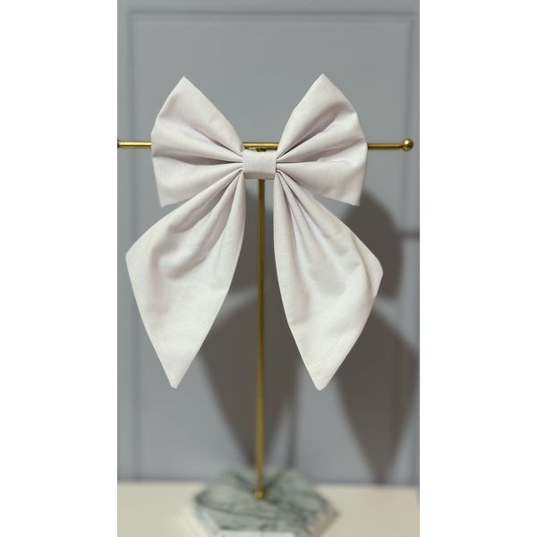 Laço Amélia Liso Branco
