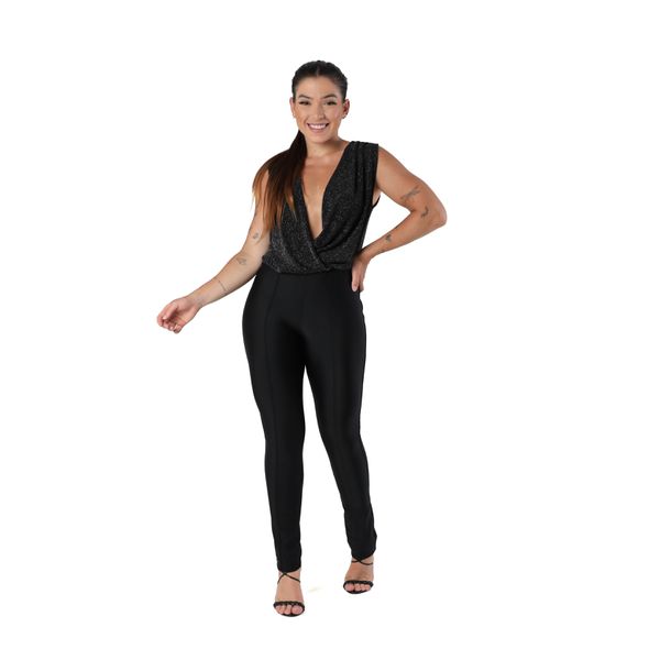 CALCA SKINNY POWER - PRETO