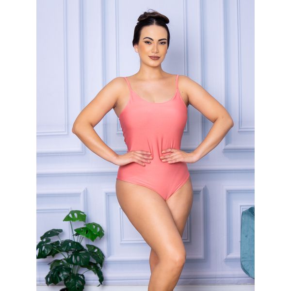 Body Feminino Alcinha Rosa