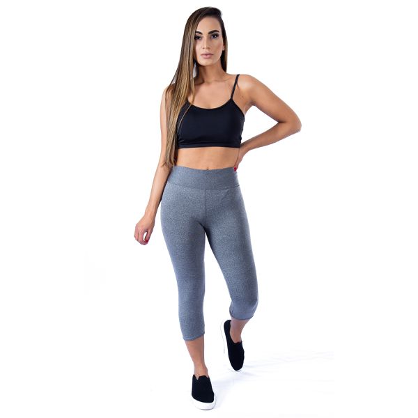 Calça Legging Cirre 3D Academia Cós Reto Pink, Moda LLevo