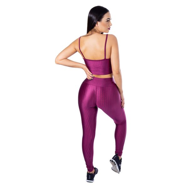 Calça legging marsala sale