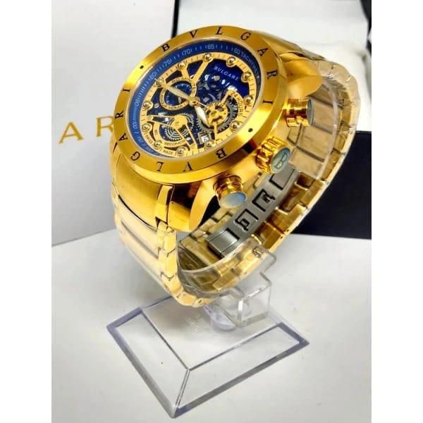 BVGALRI SKELETON DOURADO DETALHES AZUL