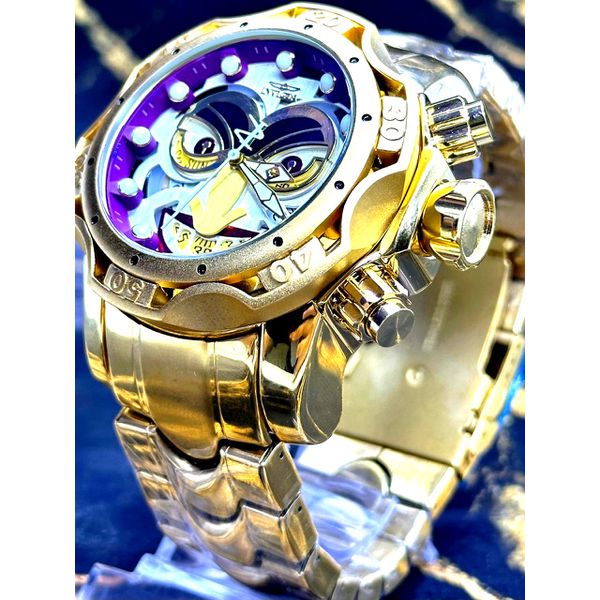 THE JOKER DOURADO DETALHES ROXO INTERNO