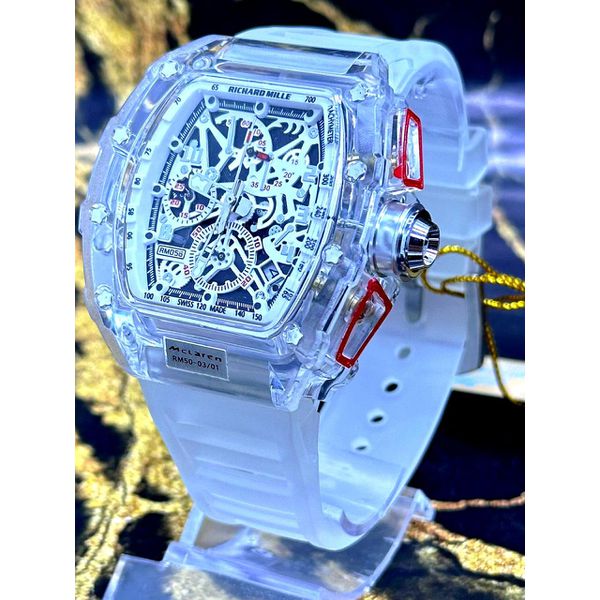 RICHARD MILLE MC LAREN PULSEIRA GELO