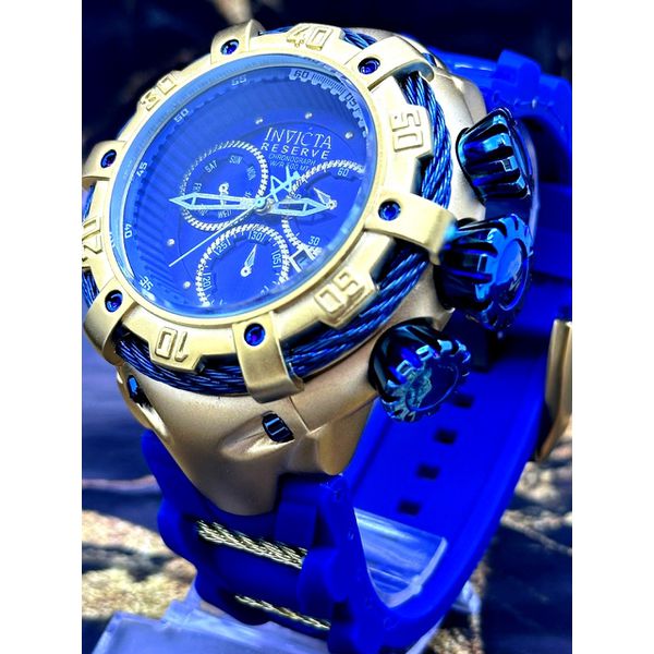 THUNDERBOLT BANHADO PULSEIRA SILICONE AZUL