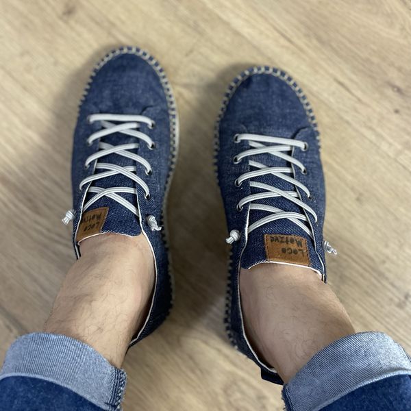 Alpargatas T nis Star Jeans Azul LOCOMOTIVE STORE