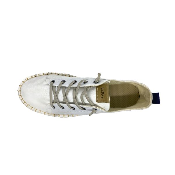 Tenis espadrille branco clearance