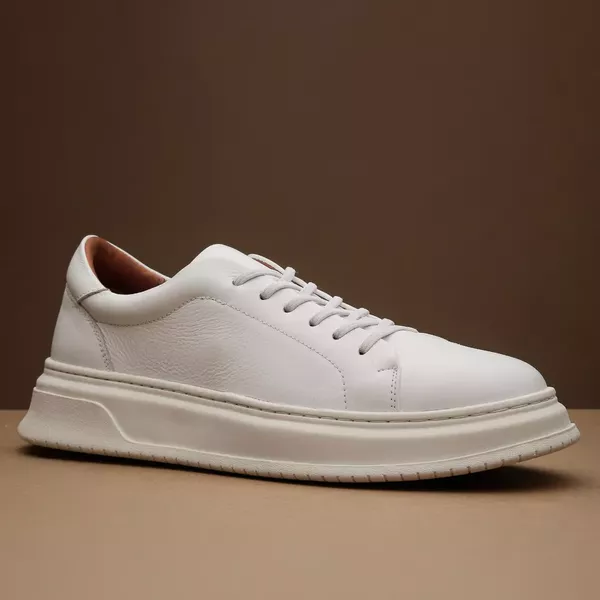 Tera 37800 Couro Floater Branco Sola Gelo